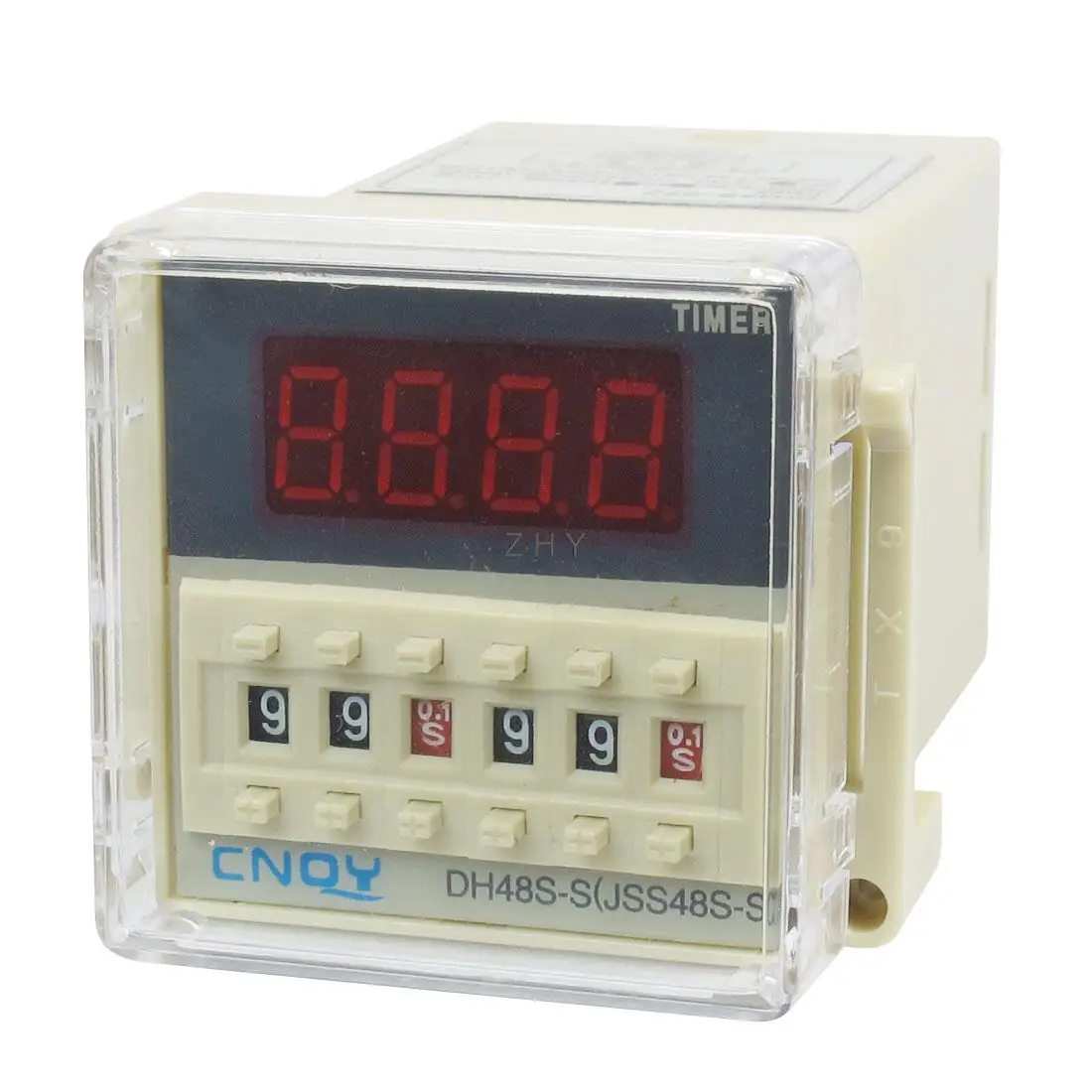 

DH48S-S2Z LCD Display Time Timer Delay Relay 8-Pin DPDT 0.1S-99H AC/DC24V
