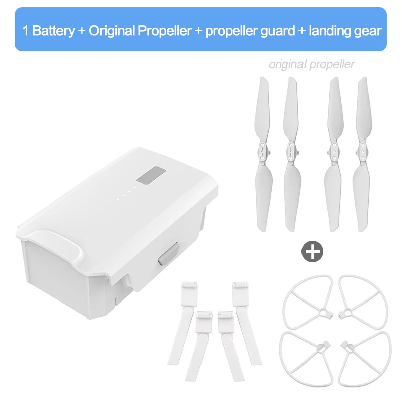 Set 3 FIMI X8 SE беспилотный Интеллектуальный летный аккумулятор 11,4 V 4500mAh до 33mins с пропеллером для посадки - Цвет: Set 3