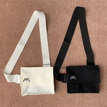 

A-COLD-WALL Backpacks Solid color ACW Embroidery Logo A-COLD-WALL* Bags Metal buckle ACW Bag Men Women