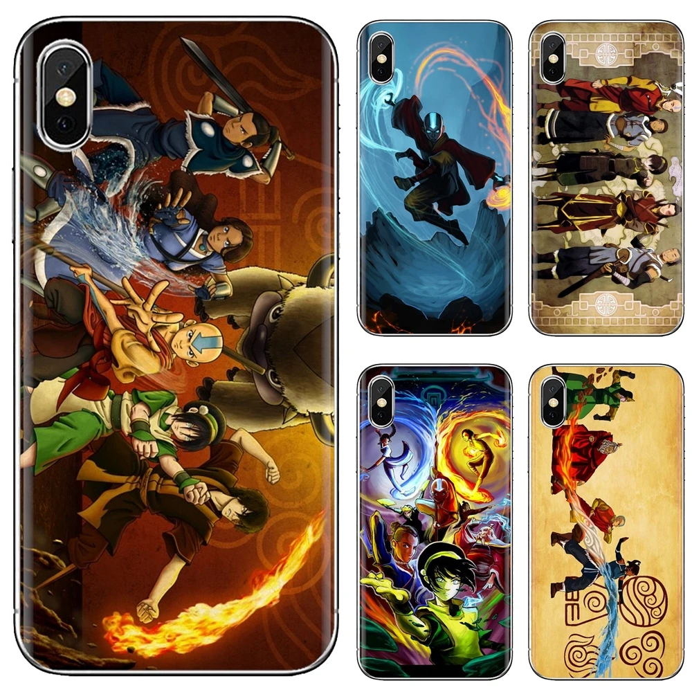 Для Samsung Galaxy Note 3 4 5 8 9 S3 S4 S5 Mini S6 S7 Edge S8 S9 S10 Plus Avatar The Last Airbender Art силиконовый чехол |