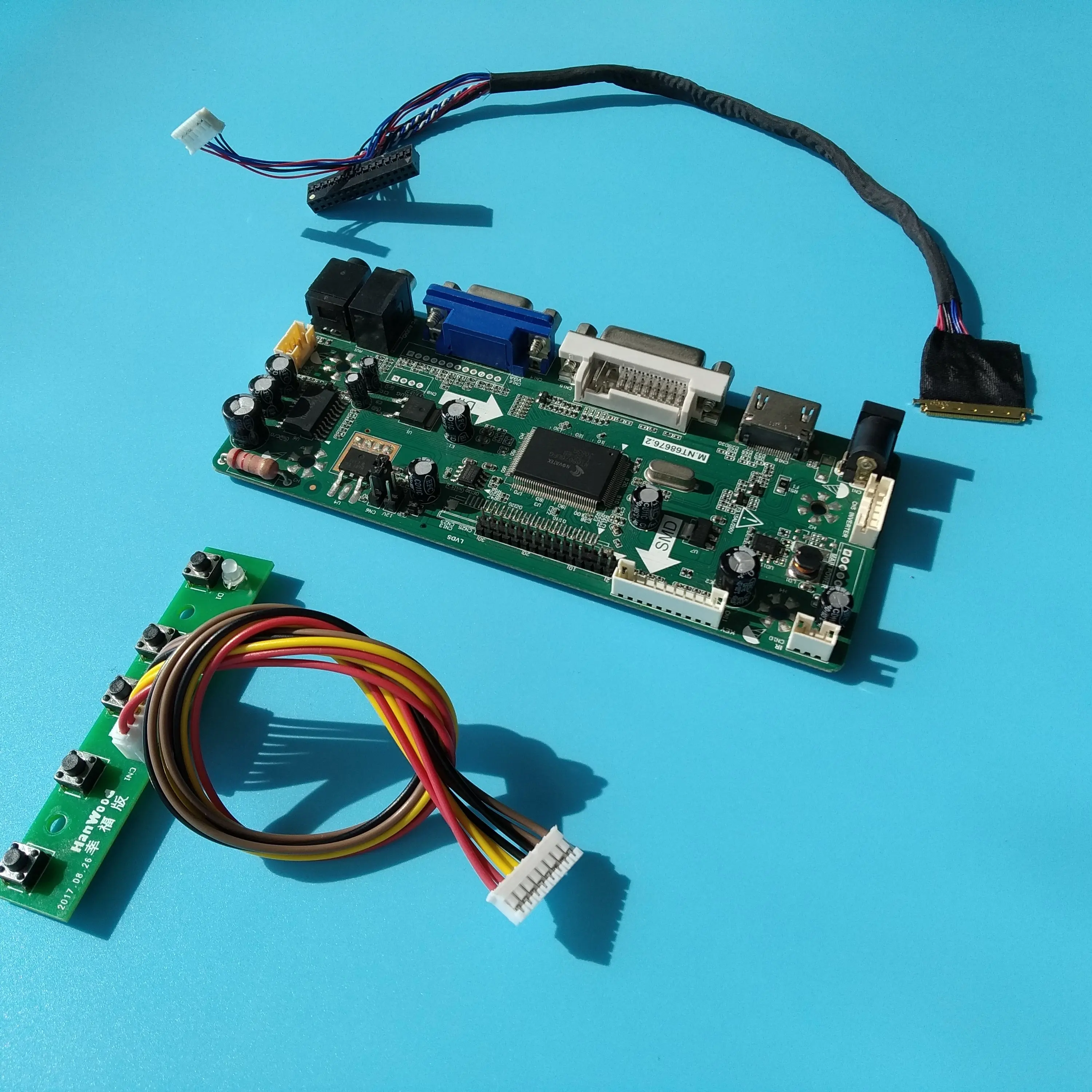 LCD LED Controller Driver Board Kit for LTN156AR21-002 LVDS HDMI VGA DVI