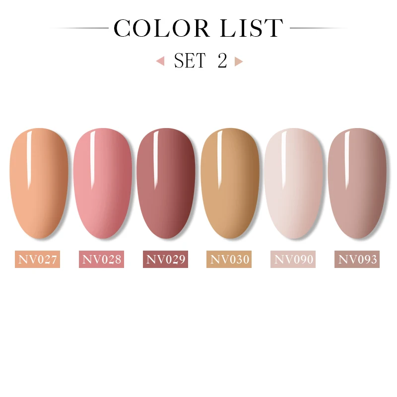 EEZH07461 Nail Vision 5 мл Цветной Гель-лак набор для ногтей Гибридный Гель-лак Полупостоянный впитывающий УФ Гель-лак для ногтей DIY Дизайн ногтей Гель-лак - Цвет: EEZH07461