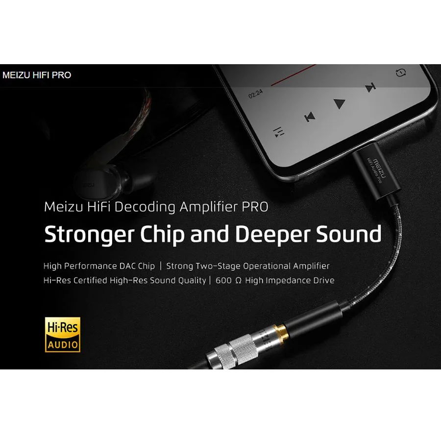 Original Meizu Hifi Dac Pro Earphone 