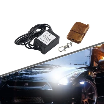 

Bulbs Angel Eye Lights Set Car Parts Auto 4Pcs Strobe White 6500K 480LM