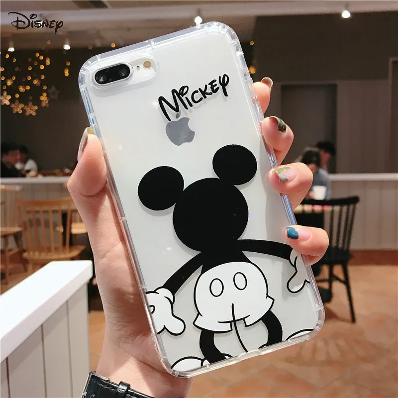 Оригинал Disney для iPhone 6/6s/ 6Plus 7/8/ Plus X/XS/XR/XS Max 11/11Pro /11Pro 12/12Pro /12promax/12min силикон чехол на