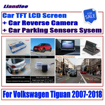 

Reverse Rear View Camera For Volkswagen VW Tiguan 2007-2018 Digital Parking Sensors System / Car Rear View Reverse Display
