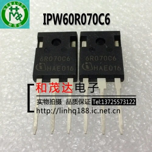 

1PCS new original IPW60R070C6 6R070C6 TO-247 in stock
