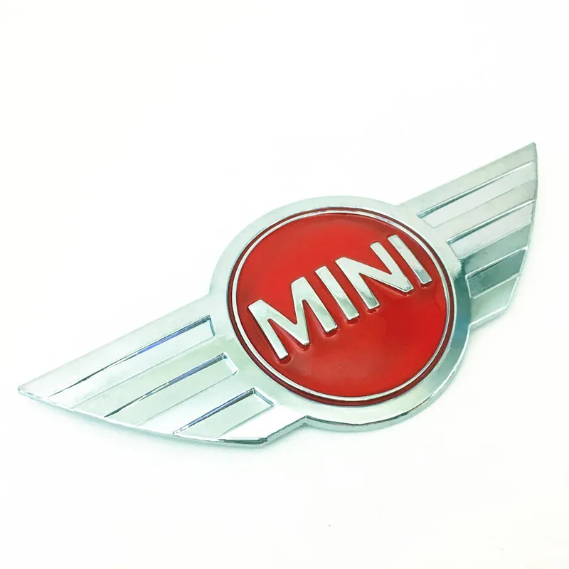 Металлический 3d Мини Автомобильный значок эмблема логотип наклейки для MINI Cooper CABRIO WORKS S Передняя крышка на голову задняя головка коробка значок наклейки