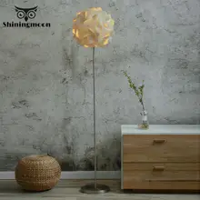 Европейские свободные стоячие лампы для гостиной, современный прикроватный торшер с пультом дистанционного управления для спальни, напольный светильник Луи поульсена, блеск