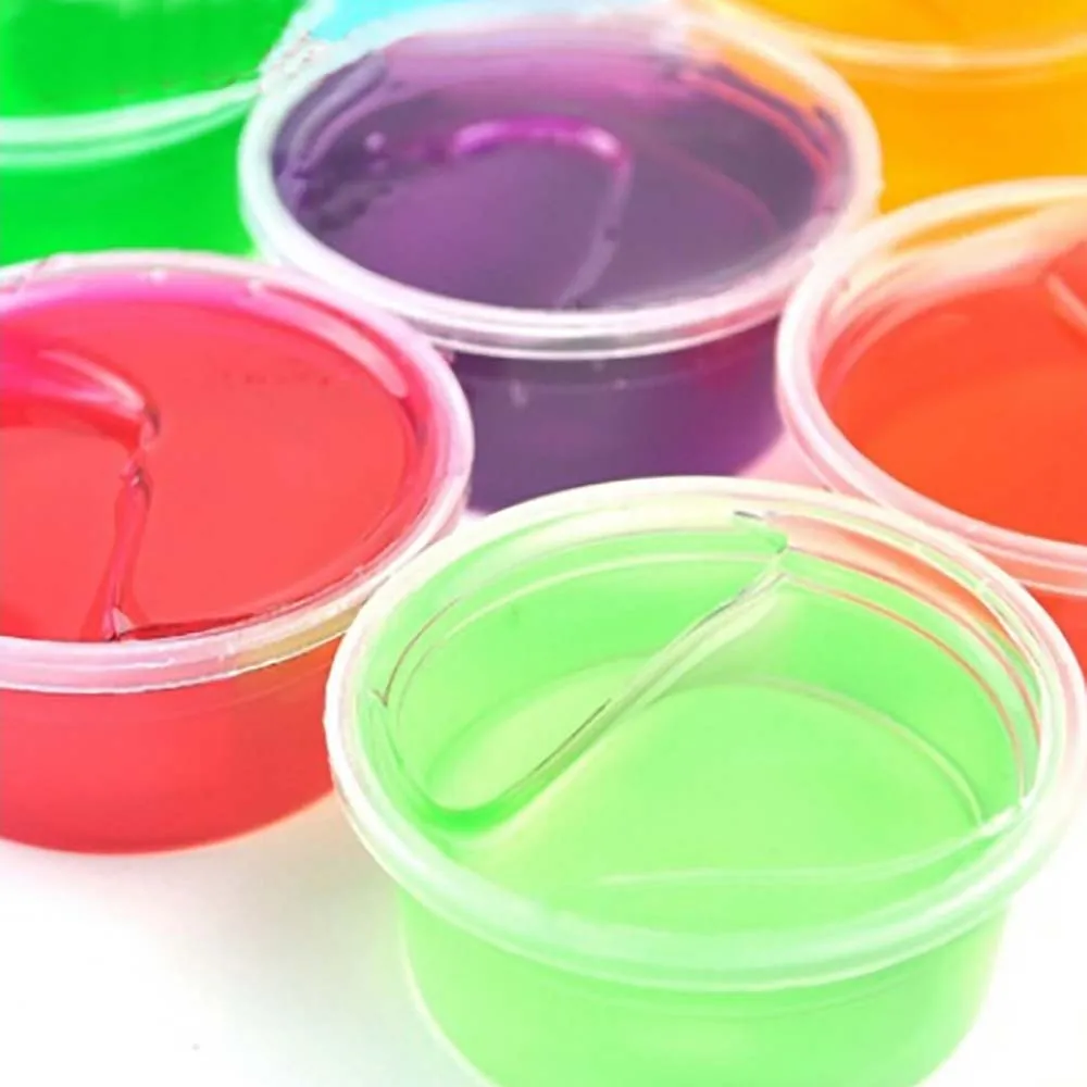 

Clay Slime DIY Non-toxic Crystal Mud Play Transparent Magic Plasticine Toys Kid Children Child Creativity Imagination Education