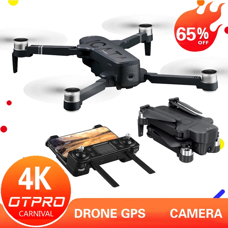  OTPRO Mini dron 4K 5G Camera Drones Professional GPS RC Helicopter Brushless Motor Foldable RC Quad