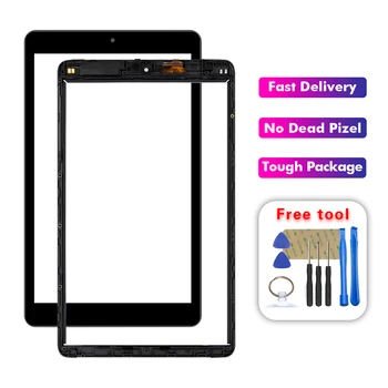 

For Alcatel 3T 8" Tablet T-Mobile 9027T Touch Screen Digitizer Glass + Frame