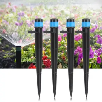 

Gardena Watering System 100Pcs Ground Insert Type Irrigation Dripper Drip Sprinkler for Garden Watering System Irrigator