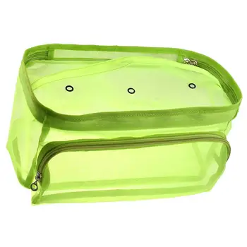 

Knitting Tool Storage Bag Crochet Hook Storage Bag Mesh Woolen Yarn Storage Bag (Green)
