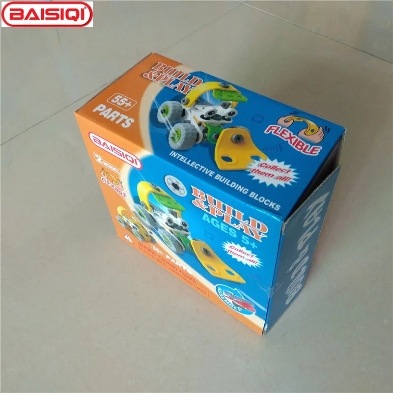 BAISIQI абсолютно блок для сборки и игры, игрушка для детей 5-6-7-8-9 лет, купить 1 подарок, 6830 желтый бульдозер, техническая сборка