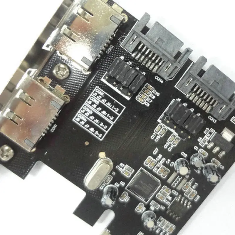 Pci-E для Sata3 Pci E Sata3.0 6 ГБ/сек. Ssd Asmedia Чип расширения карты Asm1061