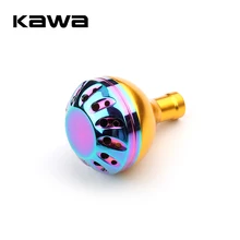 Kawa рыболовная ручка для катушки нового типа Радужный цвет костюм для Daiwa и Shimano рыболовная Катушка Ручка аксессуар ручка