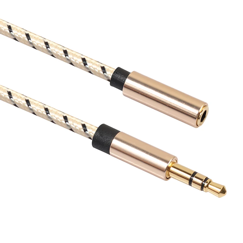 5M 3 5mm Male to Female AUX Jack HD Audio Extension Cables Auxiliary Stereo Headphone Cord for iPhone MP3 MP4 Player 5m