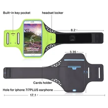 Разблокировка для мобильного телефона горячий Открытый Фитнес Бег рука сумка с экраном отпечатков пальцев