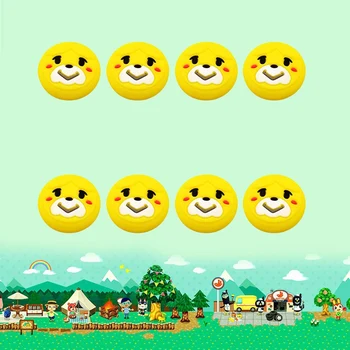 

8Pcs Silicone Joystick Thumb Caps for Nintendo Switch / Lite Animal Crossing Joy-Con Stick Grip Analog Cover Case