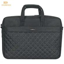 DOMISO, 15,6 дюймов, водостойкая сумка на плечо для ноутбука, чехол для переноски на все случаи жизни, для школы, бизнеса или путешествий, серый цвет