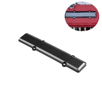 

Modification Engine Harness Cover for VTEC ABS Carbon Fiber Look Valve Cover Spark Plug Insert Practical Auto Parts