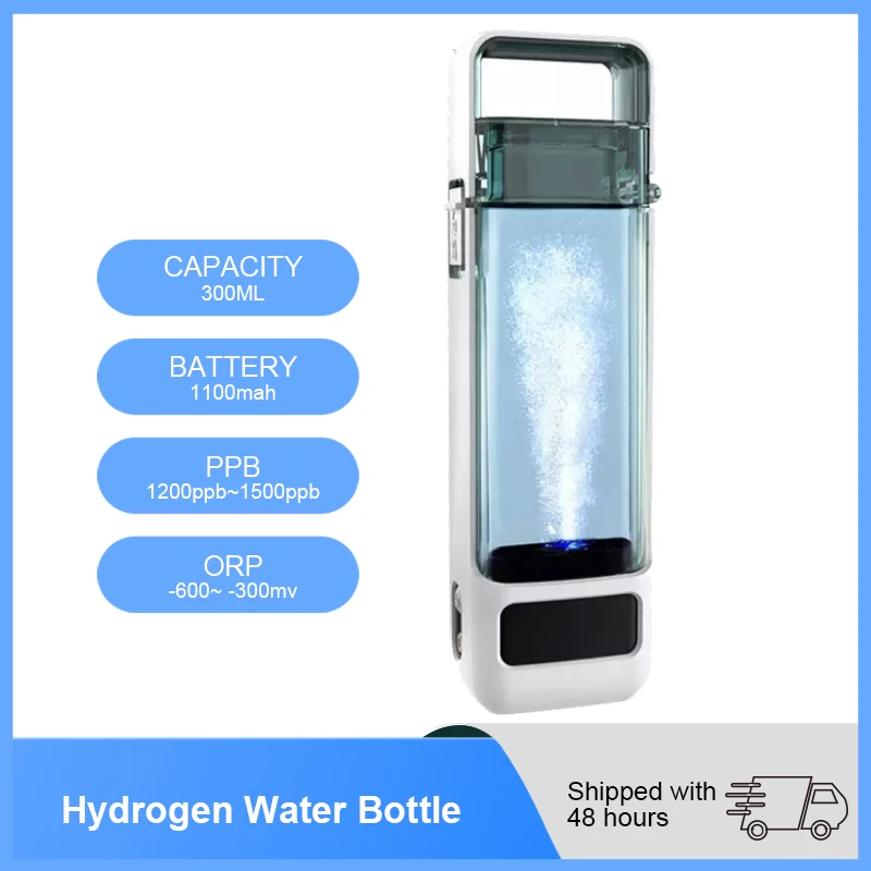 

300ML Hydrogen Water Generator SPE/PEM Water Ionizer Machine Water filter Drink Hydrogen Water Generator With Led