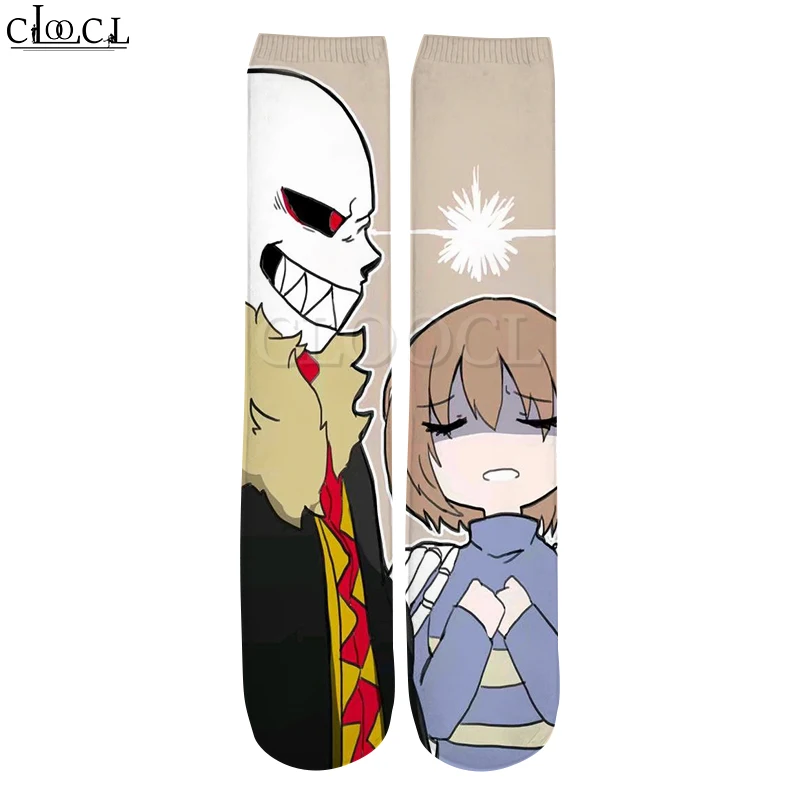 

CLOOCL 2020 New Game Undertale 3D Print Fashion Men Women Unisex Hot Selling Harajuku Korean Straight Socks