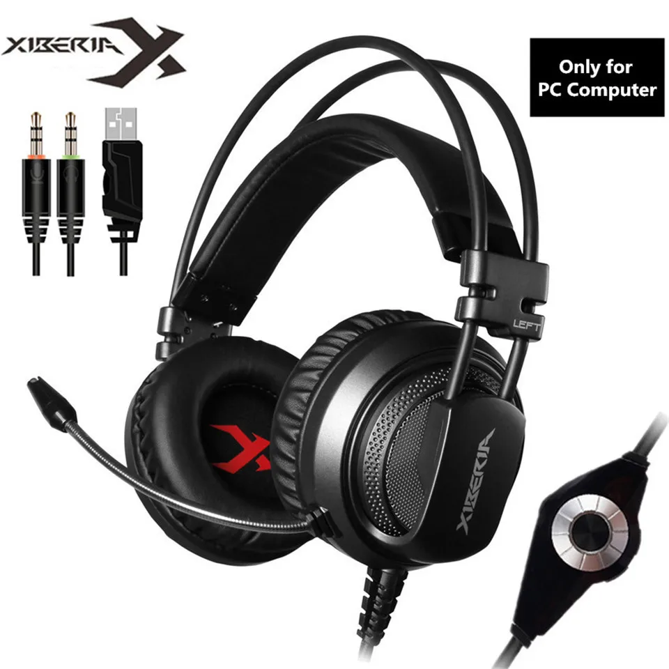 V10 Игровые наушники Casque компьютерная стерео игровая гарнитура с микрофоном Микрофон светодиодный светильник для ПК геймера Fone De Ouvido