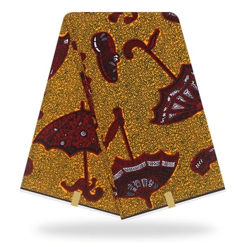 

2020 Hot Wax Veritable 6yards Pattern Ankara Fabric High Quality Guaranteed Pagne Wax Prints For Party Original Real Pagne Wax