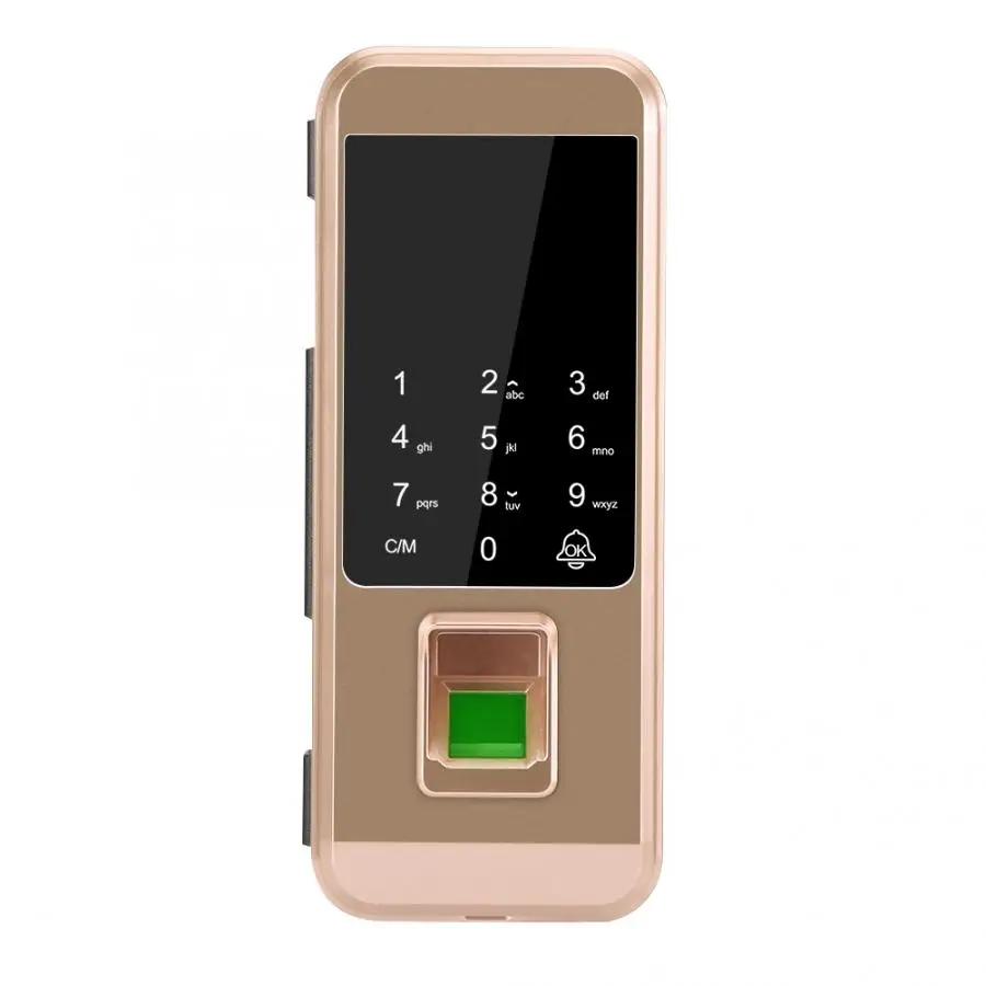 RFID замок со сканером отпечатков пальцев 125 кГц|Дверные замки| |