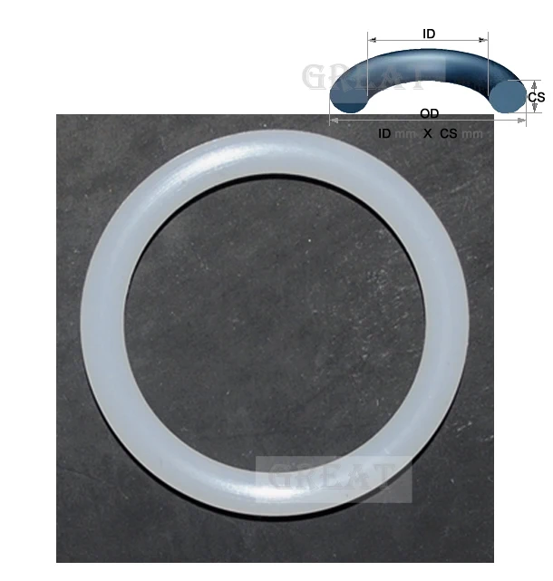 15,6X2,4 Оринг 15,6 мм ID X 2,4 мм CS FKM FPM фторуглеродный NBR нитрил VMQ Силиконовое уплотнительное кольцо уплотнительная резина