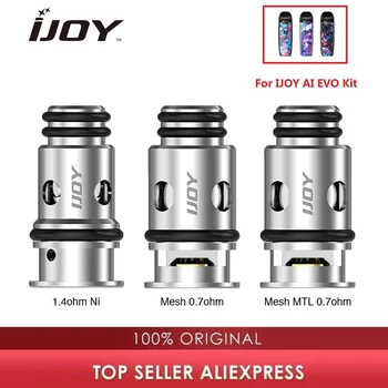 

5pcs/10pcs/ 20pcs IJOY AI EVO Replacement Coil 0.7ohm MTL Coils / 0.7ohm Mesh Coils / 1.4ohm Ecig Vape Coil for IJOY AI EVO Kit
