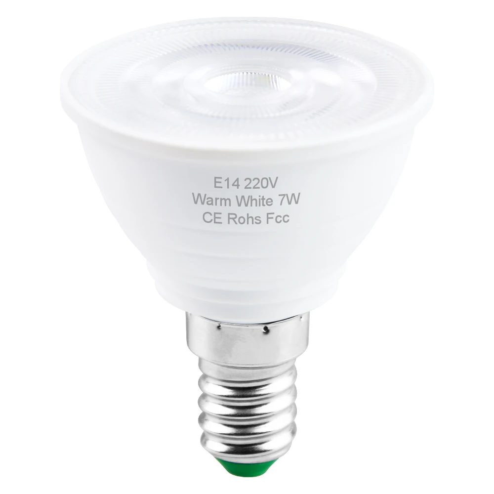 E14 Transparent GU10 светодиодный лампы 220V лампы MR16 Точечный светильник 7 Вт GU5.3 точечный светильник лампа E27 кукурузная лампа светодиодный лампада 5 Вт Bombilla gu 10 светодиодный ампулы E14 2835 - Испускаемый цвет: E14 Transparent