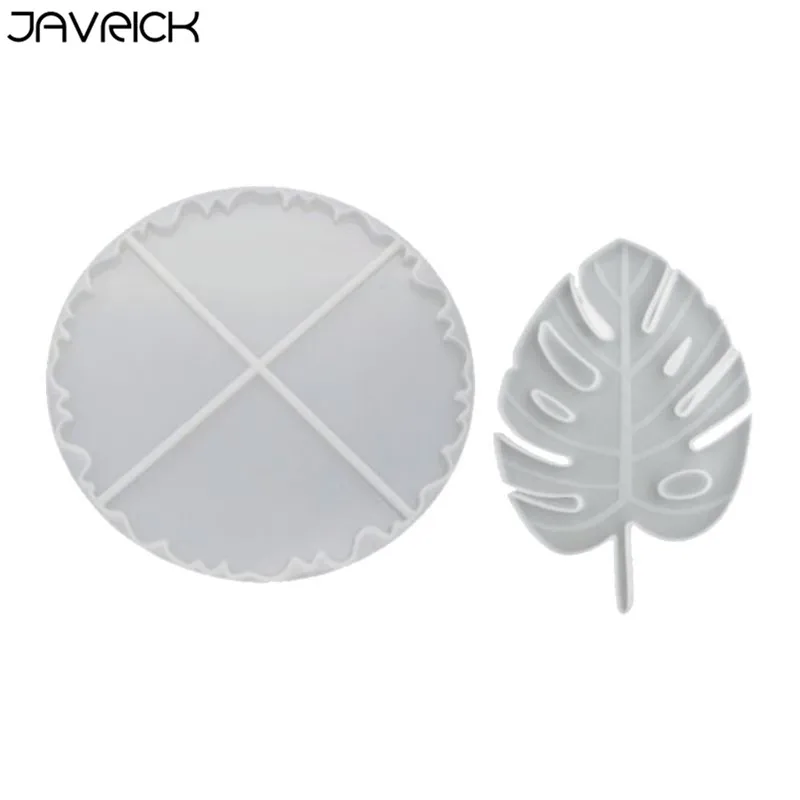 

2 Pcs/Set Crystal Epoxy Resin Mold Coaster Casting Silicone Mould Handmade DIY Crafts Making Tools