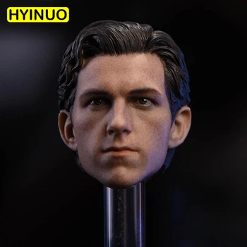 

Custom 1/6 Scale Male Man Boy Little Spider Peter Benjamin Parker Head Sculpt Headplay for 12" Action Figure Body