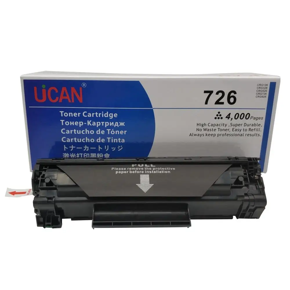 CRG картридж 726 тонер для Canon LBP6200d LBP6230d мфу лазерный принтер UCAN 4000 страниц большой