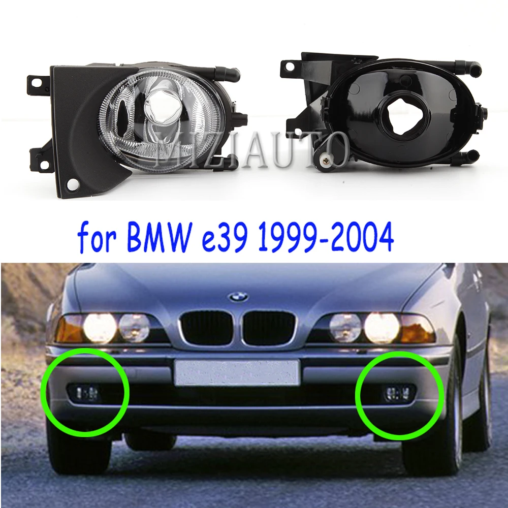 2 шт. передний бампер противотуманный светильник s для BMW 5 серии E39 520 525 525li
