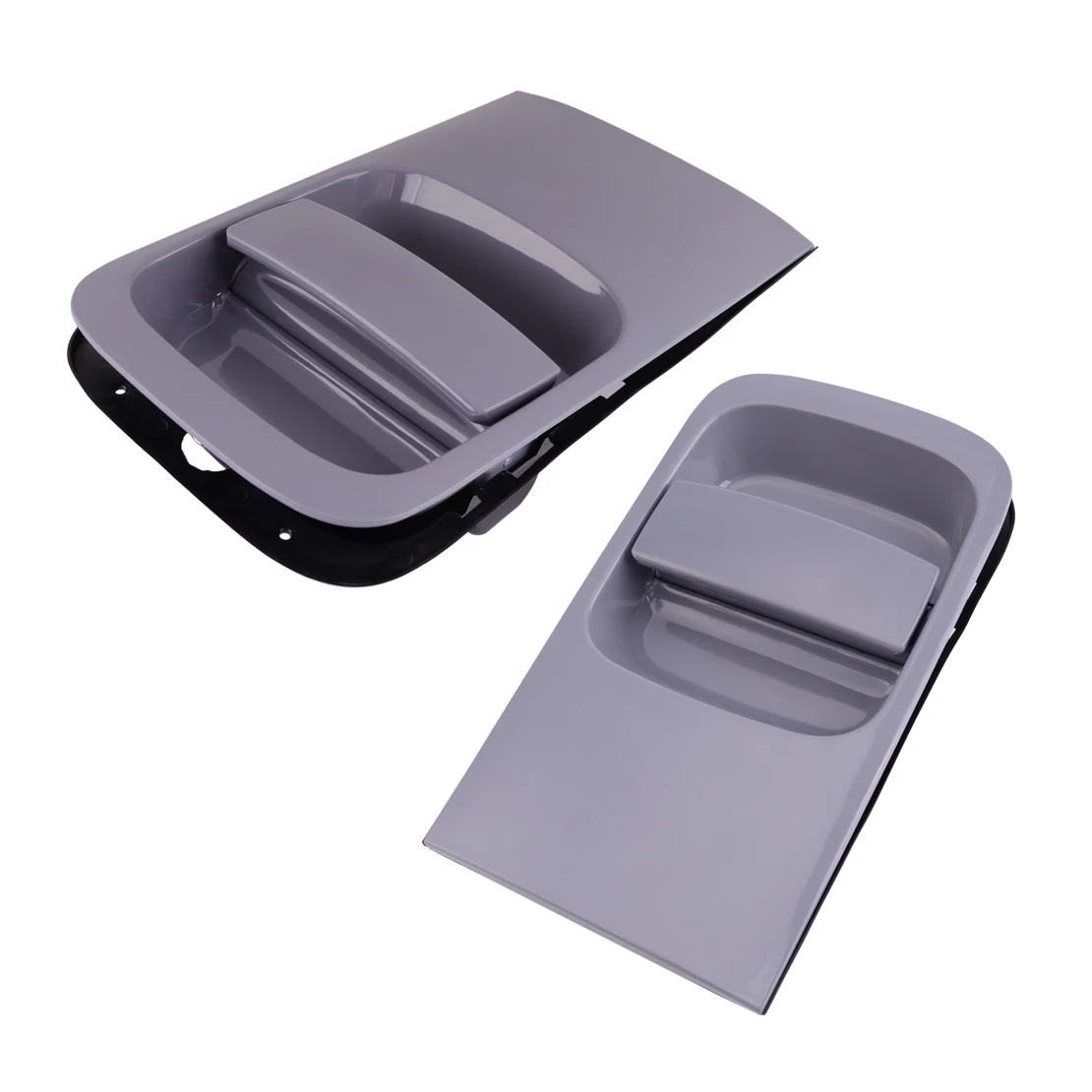 1 Pair Gray Vinyl Sliding Door Outer Handle Catch Fit For Hyundai H1