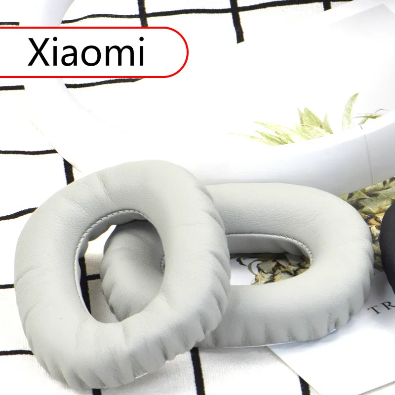 Высококачественная пена для гарнитуры Cusion Замена для Xiaomi наушников Youth Edition подушечки мягкие протеиновые губки крышки удобные - Цвет: gray