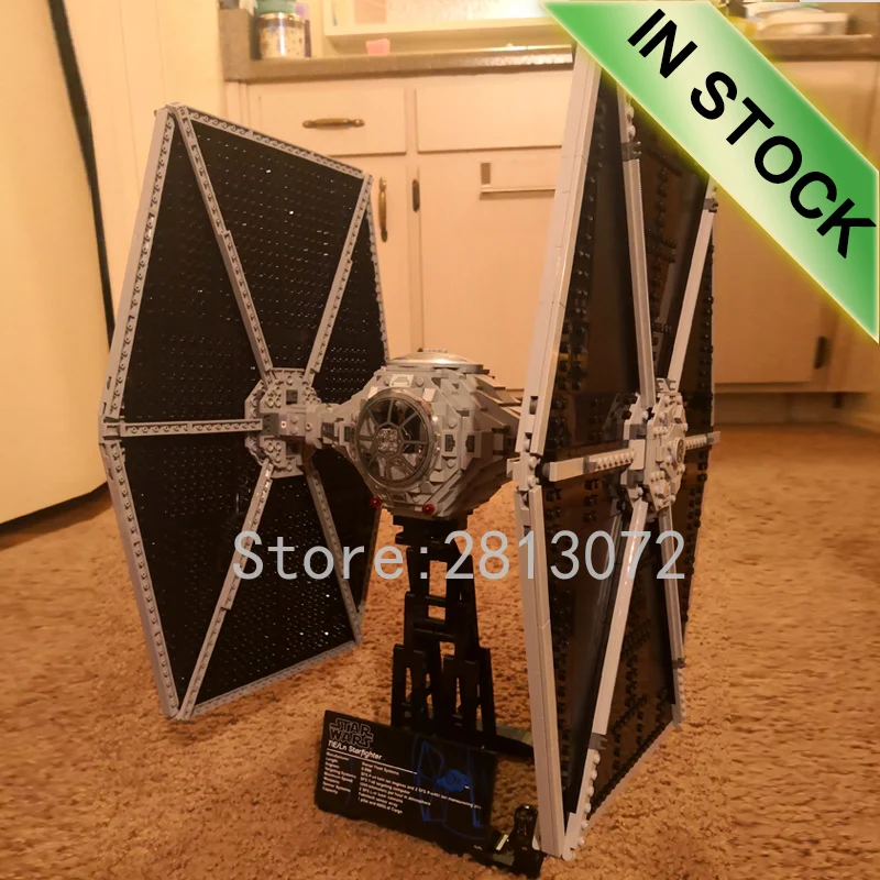 

In Stock 05036 Star Series Wars 1685Pcs Genuine Series tie fighter Mobile Building Block Bricks Toys Compatible with 75095
