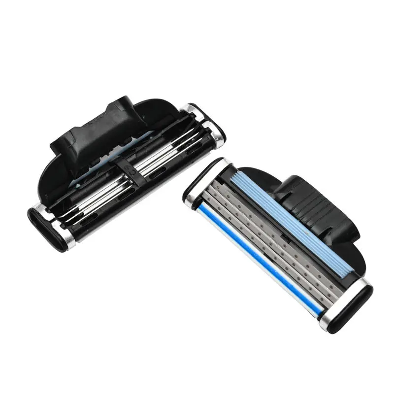 4pcs/lot Razor Blades Compatible for Mache 3 Machine Shaving Razor Blade for Men Face Care