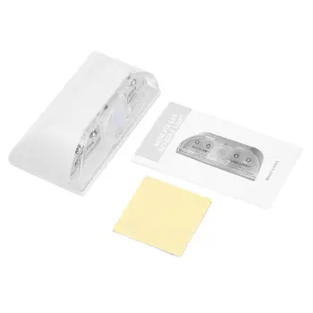 

New Version! White/Silver 4 LED PIR Infrared Detection Motion Sensor Home Door Keyhole Light Lamp Drop Shipping Brand New