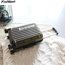 Чемодан на колесиках в японском стиле с широкой версией, устойчивый к царапинам, багаж на колесиках для путешествий