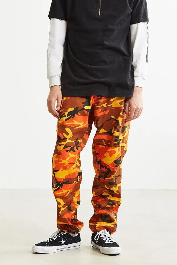 April MOMO, мужские камуфляжные брюки-карго, модные мешковатые тактические брюки в стиле хип-хоп, повседневные Хлопковые Штаны с несколькими карманами, уличная одежда для мужчин