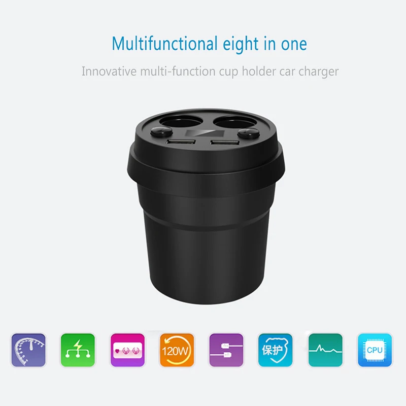 5V 3.1A 2 USB Автомобильное зарядное устройство для Iphone для планшета прикуриватель двойной Электронный штекер прикуривателя Автомобильный Разветвитель
