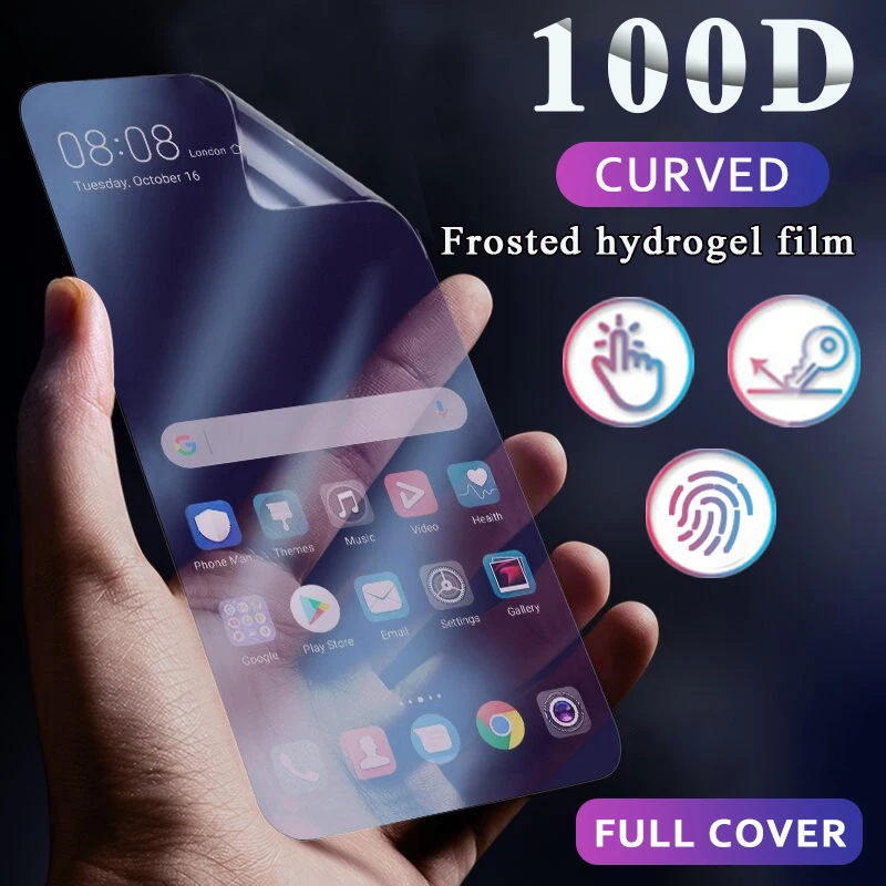 100D матовый гидрогель защитная гидрогелевая пленка для samsung самсунг Galaxy A50 A10 A20 A30