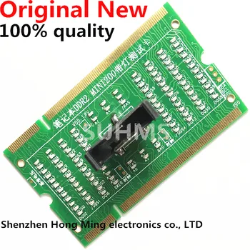 

Laptop Motherboard Memory Slot DDR2 / DDR3 /DDR4 Diagnostic Analyzer Test Card SDRAM SO-DIMM Pin Out Notebook LED Tester Card