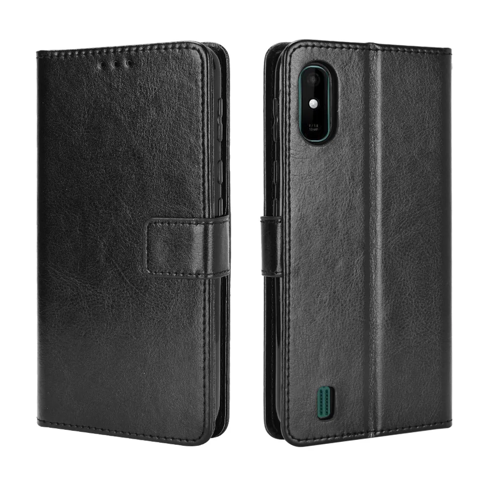 Case classic Flip Luxury PU Leather Phone Case For Wiko Y81 Y 81 WikoY81 Cover 6.2 inch