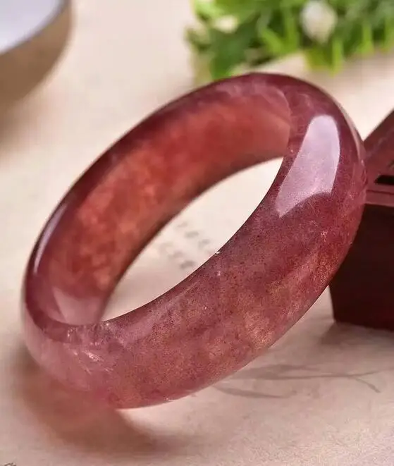 Натуральный ледяной телефон женский браслет AAAA внутренний диаметр 56 мм|Гибкие и